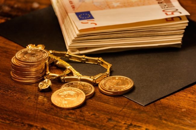 Recycling von Altgold